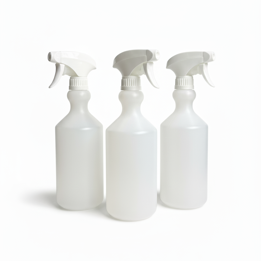 3x750ml Empty Bottles & Trigger