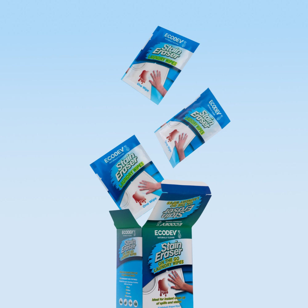 Stain Eraser Laundry Wipe Individual 10pc Pack