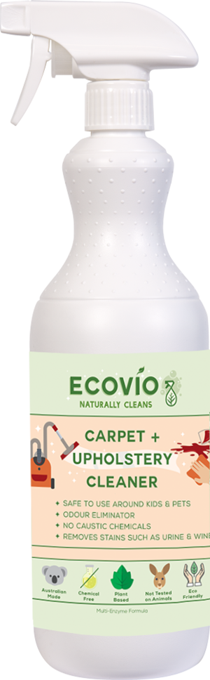 ECOVIO Carpet and Upholstery Cleaner 1 litre spray, 5 litre & 10 litre bottles