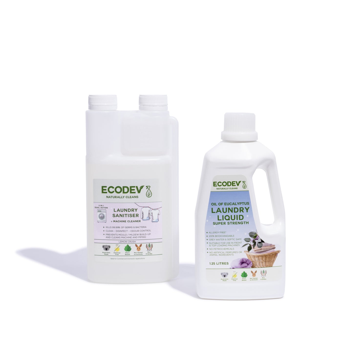 Laundry Liquid/Sanitiser Bundle 1L