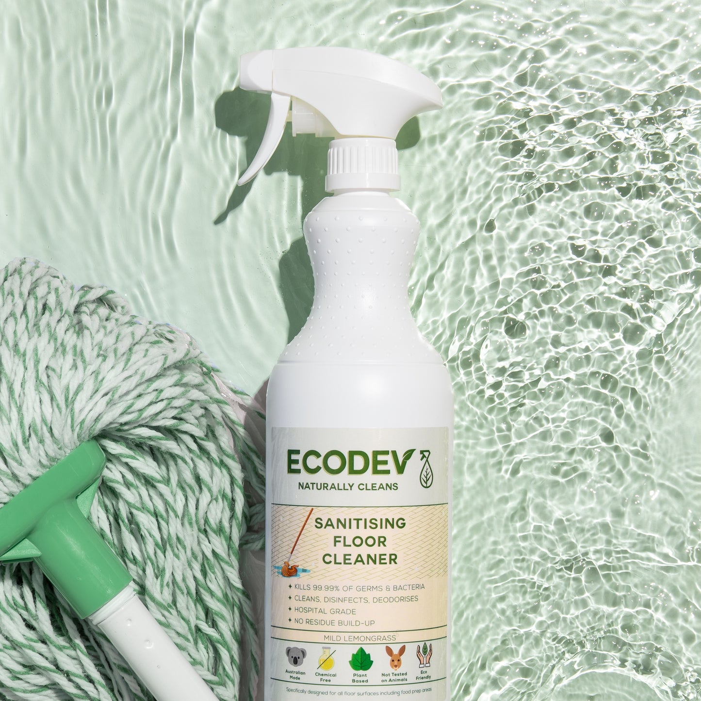 Sanitising Floor Cleaner 1 Litre Spray
