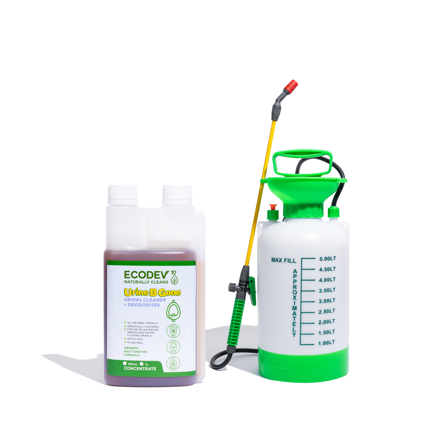 Urine B Gone - Urinal & Deodoriser Sprayer Kit