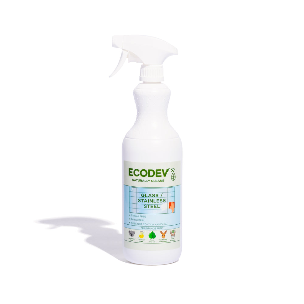 Glass & Stainless Steel Cleaner 1L Spray